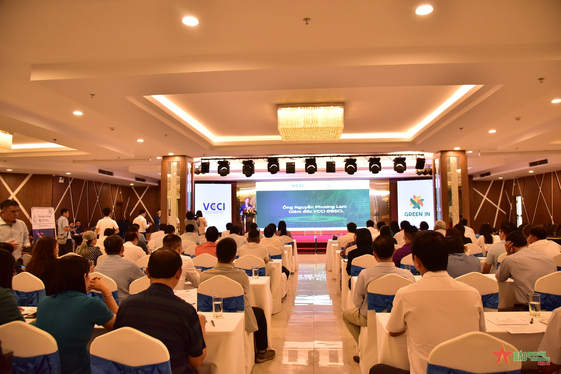 “Chuyển dịch xanh: Thách thức, cơ hội cho doanh nghiệp Đồng bằng sông Cửu Long và giải pháp hỗ trợ doanh nghiệp”

